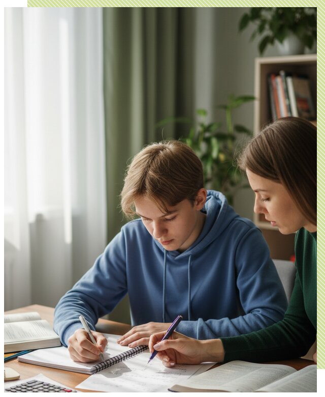 Репетитор по математике 8 класс в Борисоглебске от 1248 р. | Репетитор-Брс